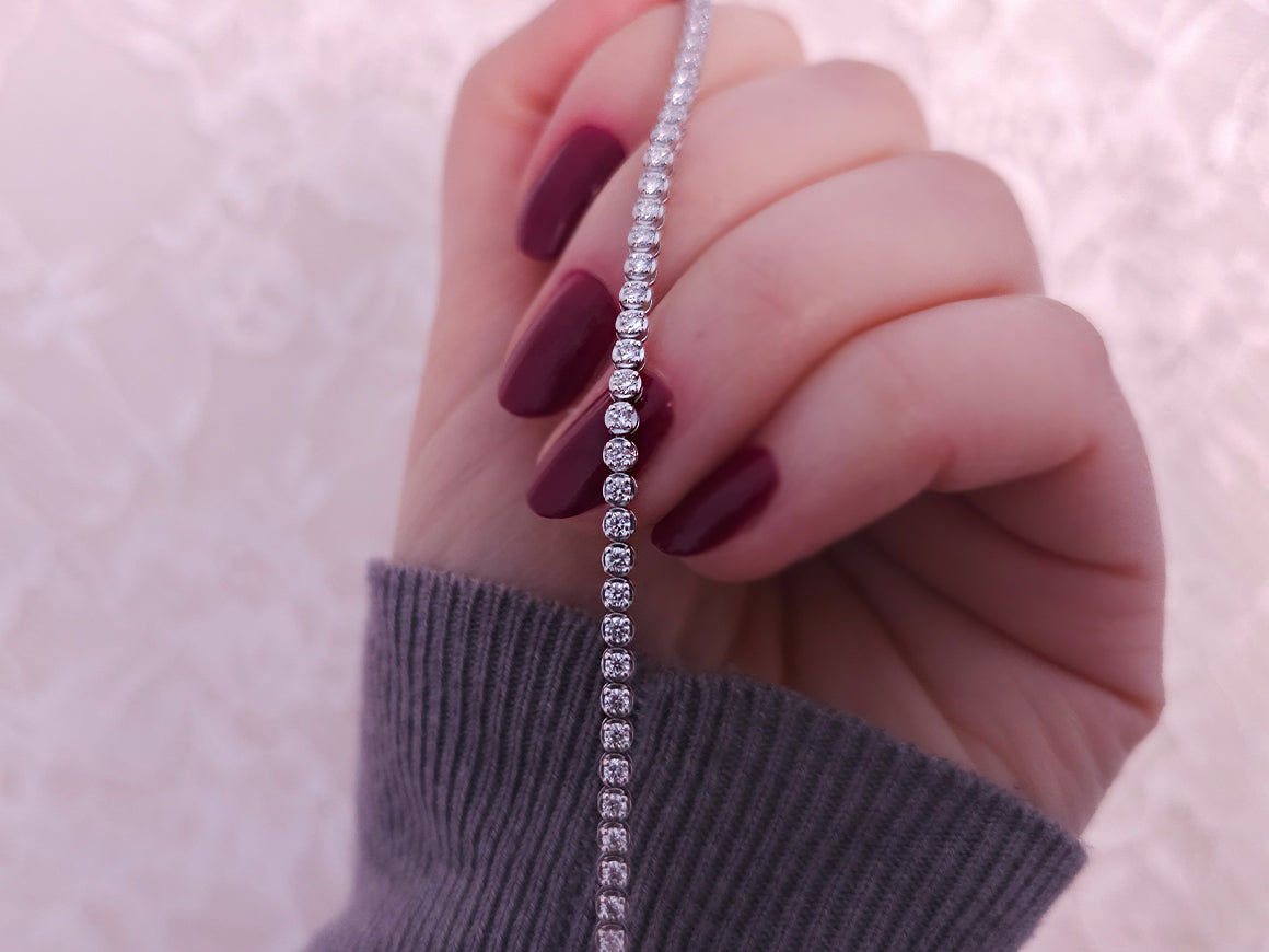 Bracelet Tennis Diamant Frezya