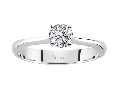 0.36 carat diamond solitaire ring
