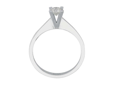 0.40 carat diamond solitaire ring