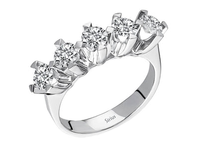 1.50 carat 5 diamond alliance