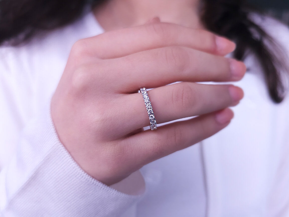 1.50 Gesamtkarat Diamant rundum Allianz