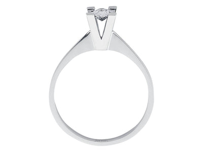 0.30 carat effect diamond solitaire ring