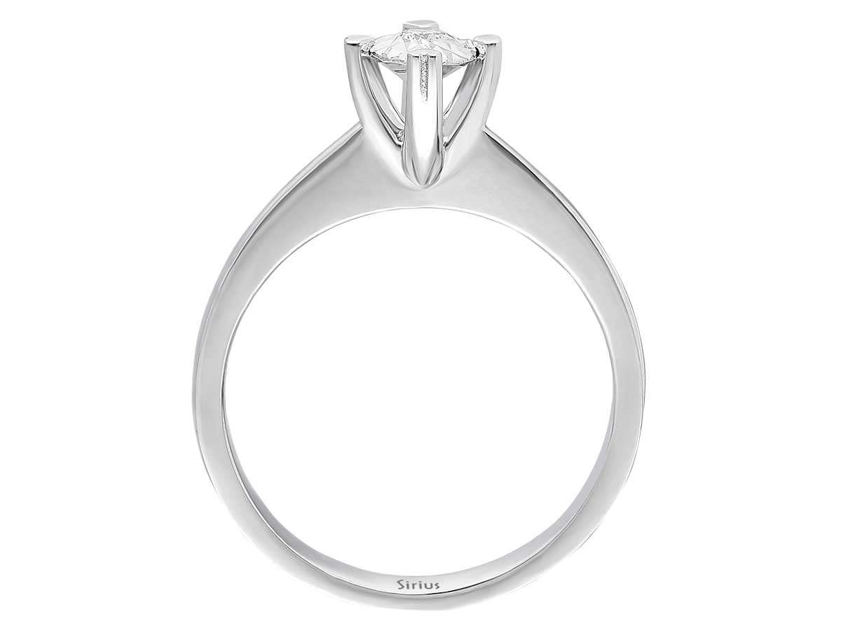 0,30 Karat Diamantring - handgefertigter Diamantschmuck aus Feingold | Sirius Diamant