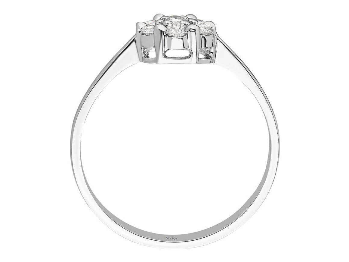 1.25 carat diamond solitaire effect ring
