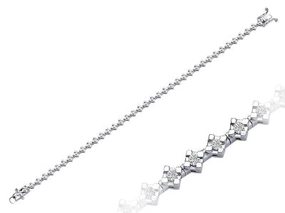 Guipure Diamond Waterway Bracelet