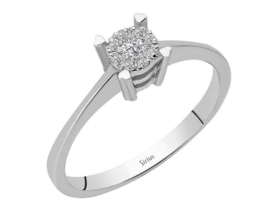 0.40 carat heart-shaped diamond ring