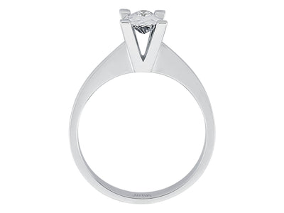0.50 carat effect diamond solitaire ring