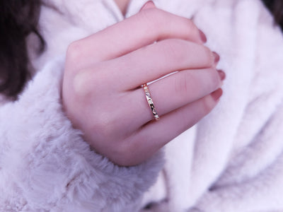 Luna Light diamond wedding ring
