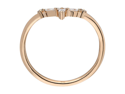 Marquise Diamond Arrwen Ring