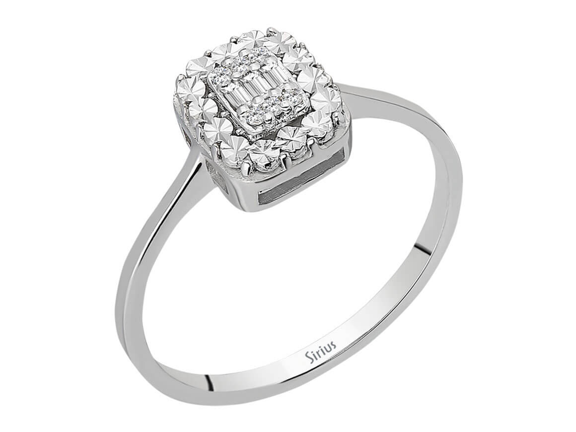 Baguette Diamant Ring – handgefertigter Diamantschmuck aus Feingold | Sirius Diamant