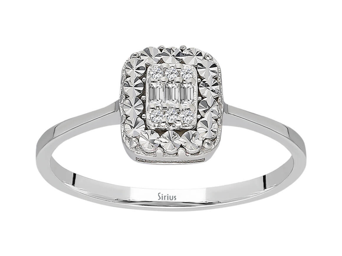 Baguette Diamant Ring – handgefertigter Diamantschmuck aus Feingold | Sirius Diamant