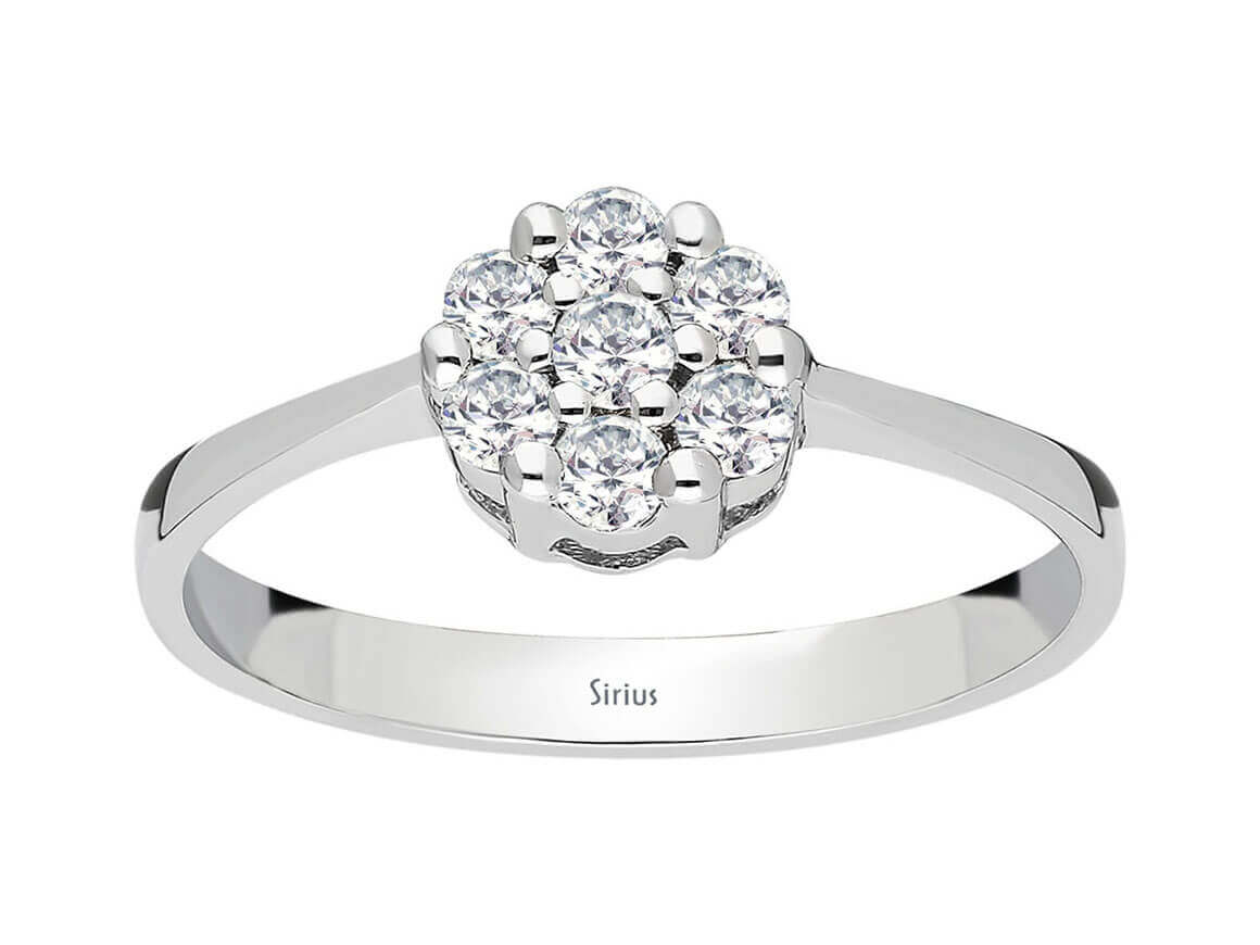 1,25 Karat Diamant Solitär Effekt Ring - handgefertigter Diamantschmuck aus Feingold | Sirius Diamant