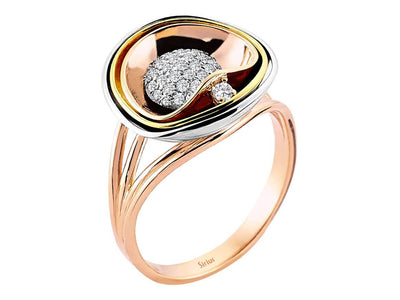 Diamond Pave Ladies Ring