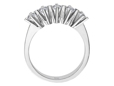0.45 carat diamond 5 diamond alliance in 585 14K white gold