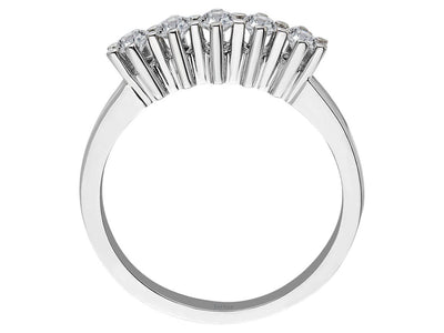 0.37 total carats 5 diamond alliance in 585 14 carat white gold