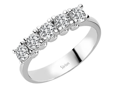 0.42 carat diamond 5 diamond alliance in 585 14 K white gold