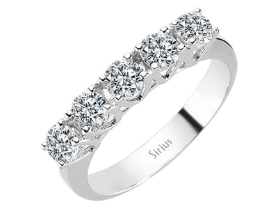 1.07 carat diamond 5 diamond alliance in 585 14 carat white gold