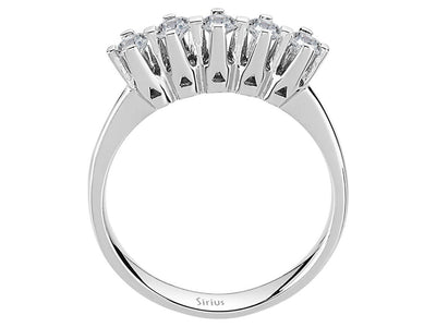 0.47 carat diamond 5 diamond alliance in 585 14 K white gold