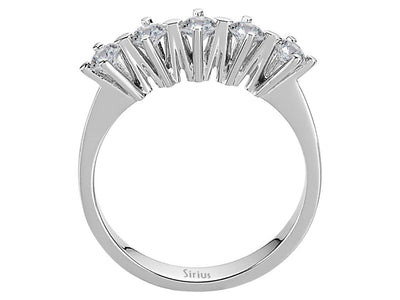 0.53 carat diamond 5 diamond alliance in 14 carat white gold