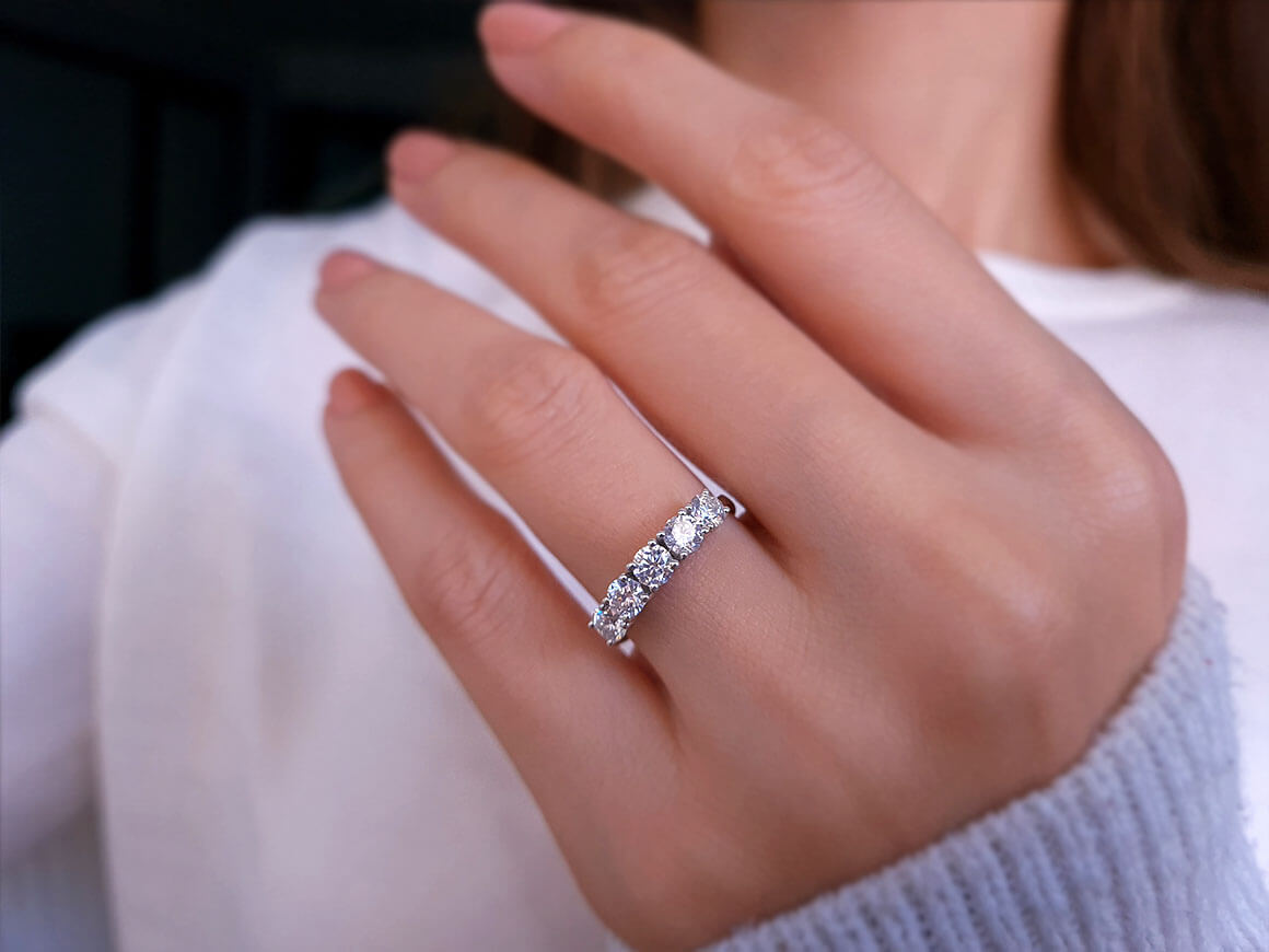 0.98 carat diamond 5 diamond alliance