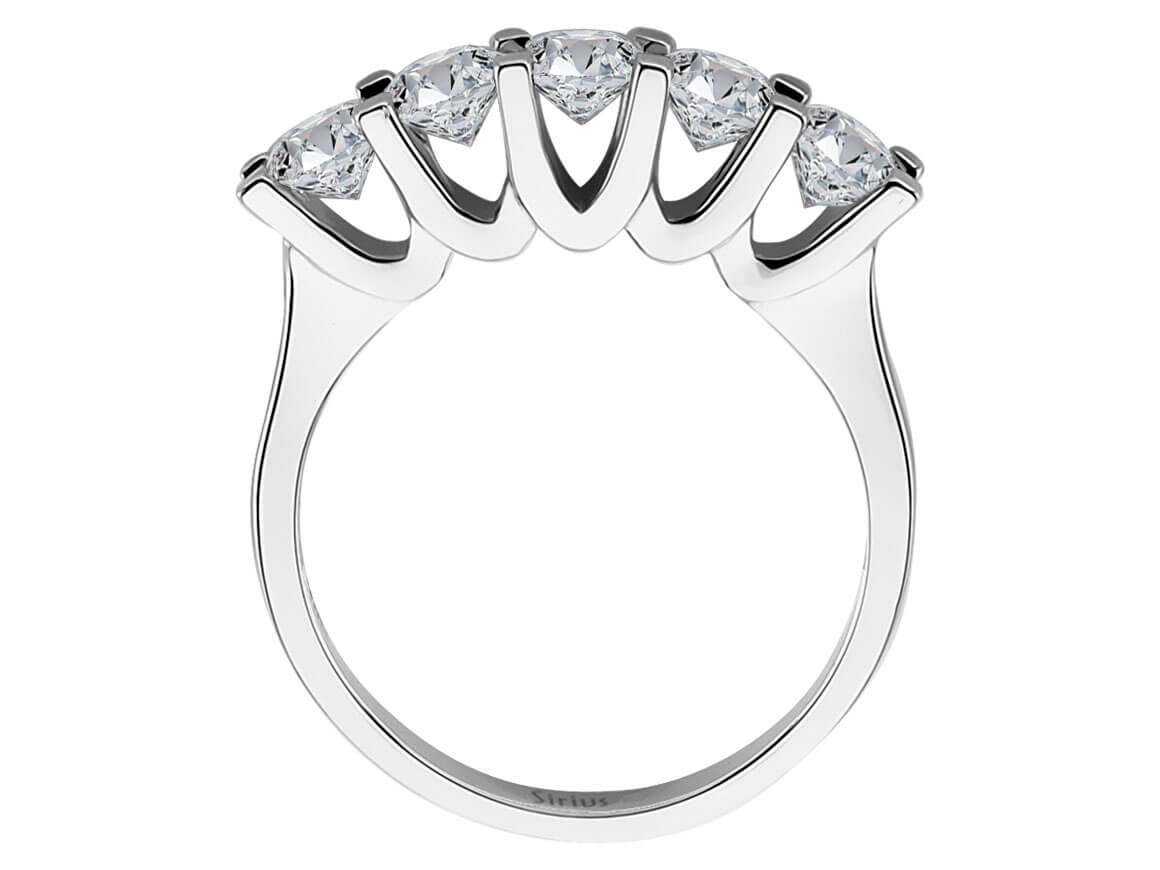 1.52 Carat Diamond 5 Stone Alliance