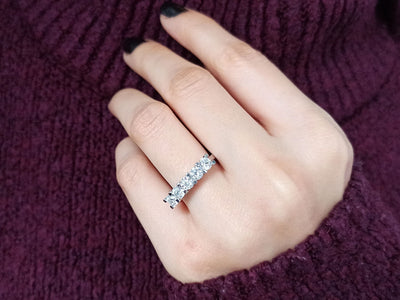 1.52 Carat Diamond 5 Stone Alliance