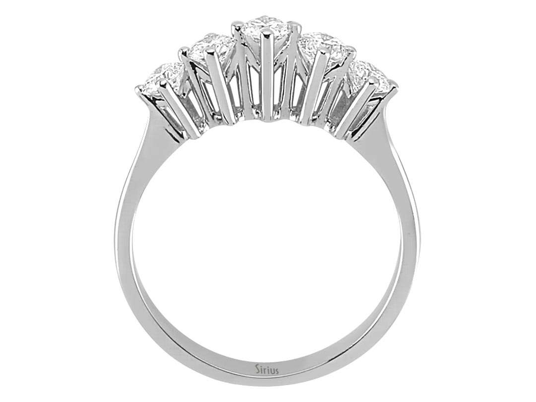 0.70 carat diamond 5 diamond ring alliance