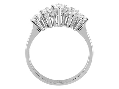 0.70 carat diamond 5 diamond ring alliance