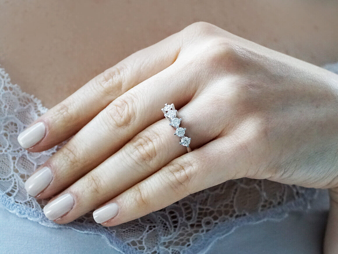 1.17 carat diamond 5 diamond alliance