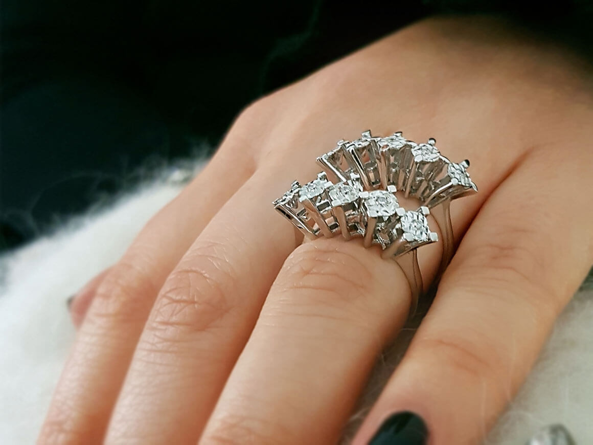 1.25 Carat Effect Diamond 5 Diamond Alliance