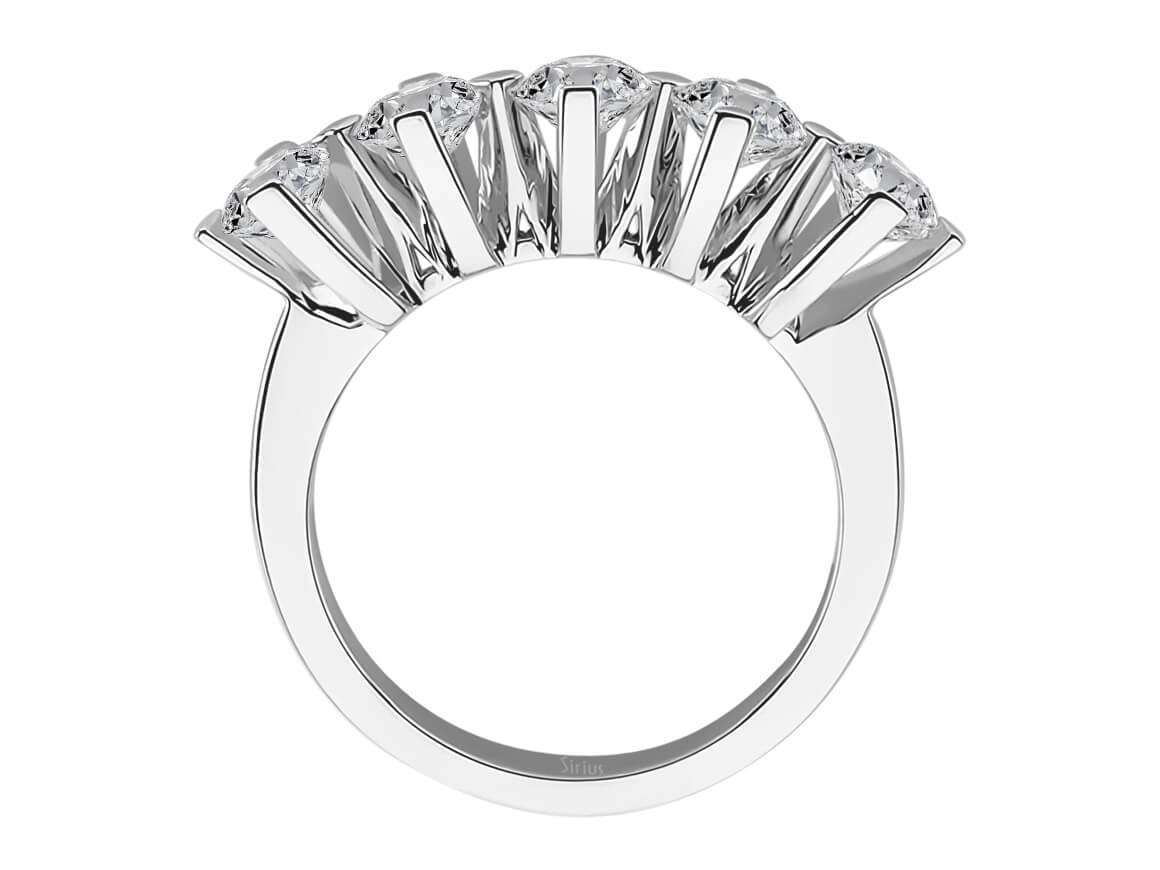 1.44 carat diamond 5 stone alliance