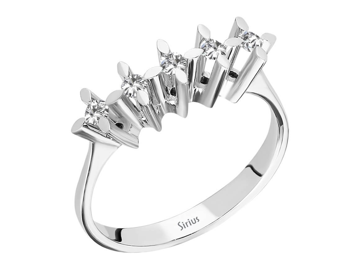 0.18 carat 5 diamond alliance