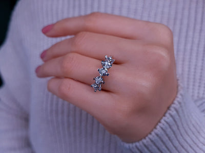 1.50 Carat 5 Diamond Effect Alliance