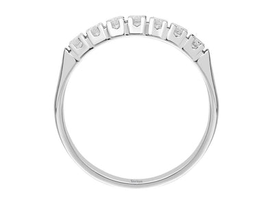 0.33 carat 7 diamond alliance in 14 K