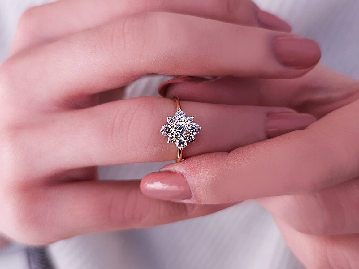 Diamond Azalea Ring