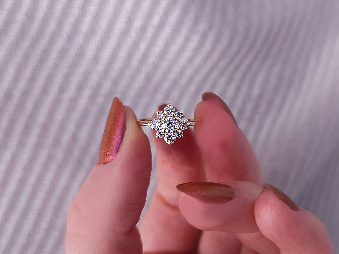 Diamond Azalea Ring