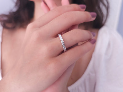 Diamant Allegro Fa Halber Ring
