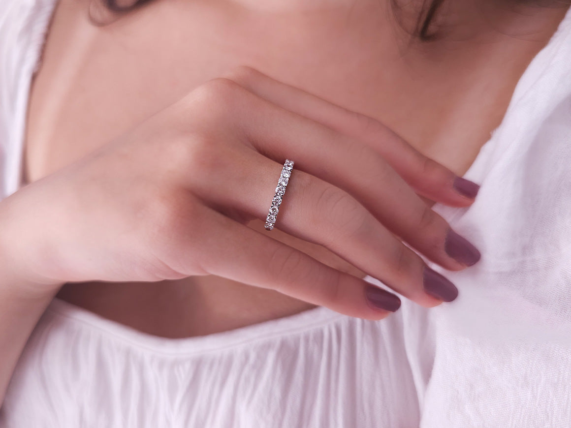 Demi-bague Allegro La en diamant