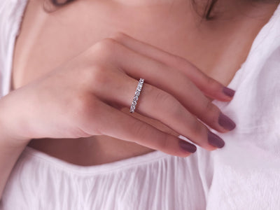 Demi-bague Allegro La en diamant