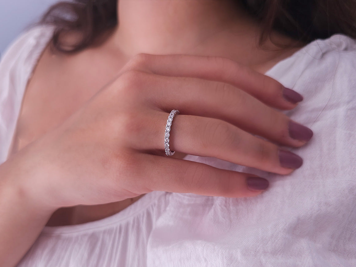 Diamant Allegro Si Halber Ring