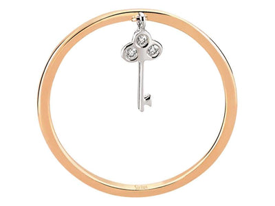 Diamond Key Ring