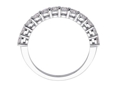 Aria Cinque-Halbrundring mit Diamanten