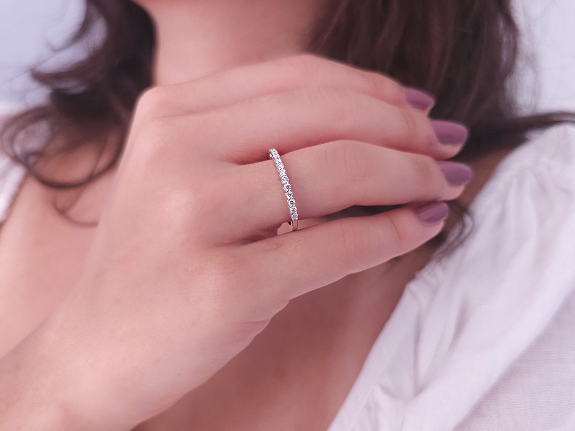 Demi-bague Aria Uno en diamant
