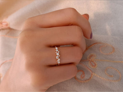 Diamond Modern Bella Elara Ring