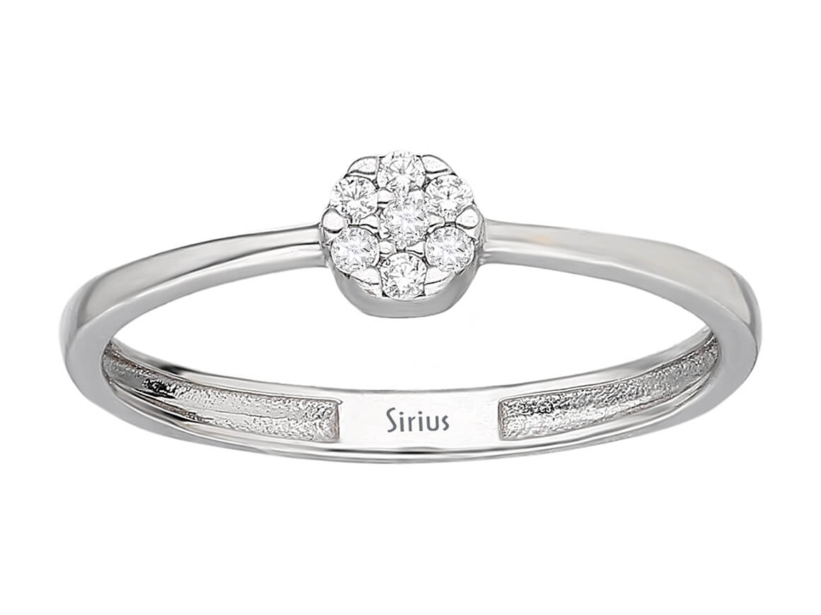 Diamant-Bouquet-Ring - handgefertigter Diamantschmuck aus Feingold | Sirius Diamant