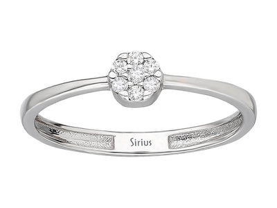 Diamond bouquet ring