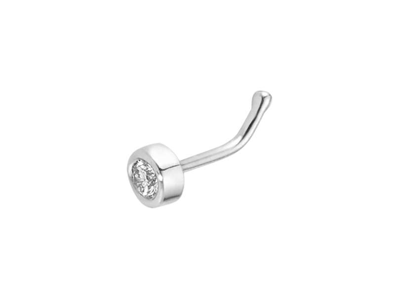 0,04 Karat Diamant-Ohrstecker - handgefertigter Diamantschmuck aus Feingold | Sirius Diamant