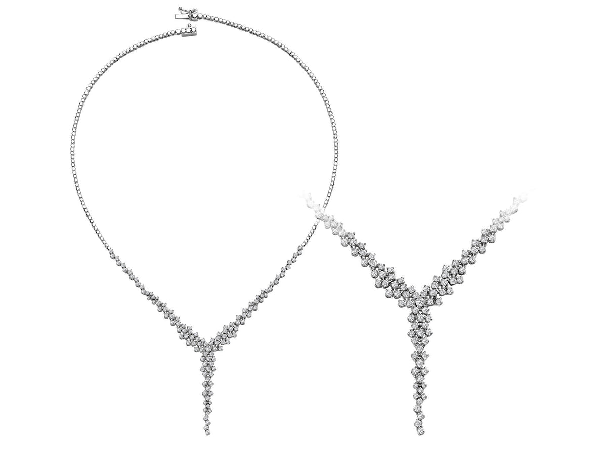 Diamant-Halskette - handgefertigter Diamantschmuck aus Feingold | Sirius Diamant