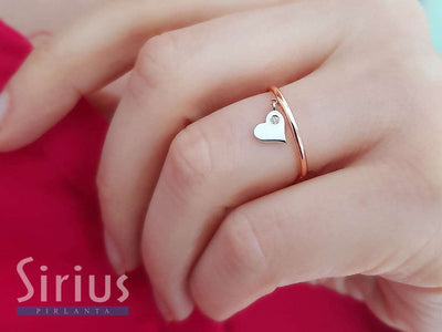 Diamond Heart Ring