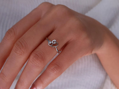 Diamond Heart Ring